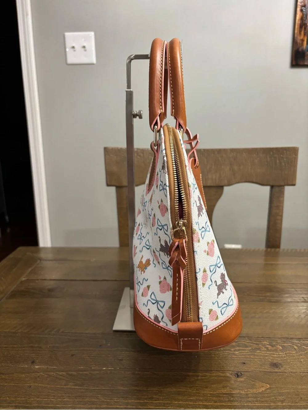 Dooney & Bourke Disney x Ann Shen Aristocats Dome Satchel Bag